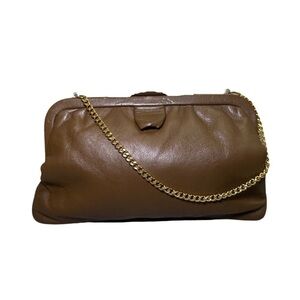 Ingber Vintage Leather Clutch Purse